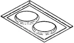 Broan-nutone S97010320 Grille 15-3/4" X 10-1/4" 1/2" D White. Fixed Price $105.05.