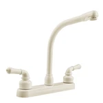 Dura Faucet DF-PK210C-BQ Hi-rise Rv Kitchen Classic Levers, Bisque Parchment. Fixed Price $62.37.