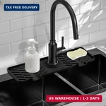 Meiliweser Silicone Faucet Mat For Kitchen Sink - Gen 3 10 Slope Splash Guard. Fixed Price $29.98.