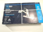 Project Source Everfield Stainless Steel Single Handle Pull-out Kitchen Faucet. Fixed Price $39.95.