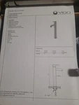 Vigo Seville Single Lever Vessel Bathroom Faucet VG03009BN. Fixed Price $100.00.