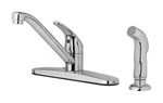 Oakbrook 67210-2501 1-HANDLE Polished Chrome Kitchen Faucet With Side Sprayer. Fixed Price $55.73.