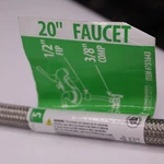 Homewerks Worldwide Faucet Connector 3/8 Comp X 1/2 Fip 20 751643. Fixed Price $6.62.