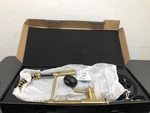 Vigo VG02001MG Edison Matte Gold Pre-rinse Kitchen Faucet W/ Smarthandle Tech. Fixed Price $162.99.