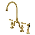 Kingston Brass KS779.BALBS Heirloom 1.8 Gpm Bridge Kitchen Faucet -. Fixed Price $760.47.