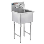 Durasteel 304 Commercial Stainless Utility Sink - 18 Inch Tub Freestand.... Fixed Price $690.38.