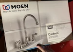 Moen Caldwell CA87976SRS Kitchen Faucet Spot Resist Stainless New Sealed Box. Fixed Price $75.00.