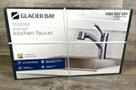 Glacier Bay Mckenna Single-handle Pull-out Kitchen Faucet Stainless Steel. Fixed Price $48.00.