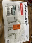 American Standard Rumson 8" 2-HANDLE Widespread Bathroom Faucet Brushed Nickel. Fixed Price $47.99.