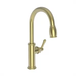 Newport Brass 1030-5103/04 Chesterfield Pull-down Kitchen Faucet Satin Pvd. Fixed Price $1315.30.