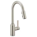 Moen 7882SRS Genta High Arc Pull Down Kitchen Faucet Spot Resist Stainless New!. Fixed Price $309.96.