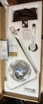 Rozin Antique Brushed, Nickel Faucet System, 8" Rainfall Shower Head Handhel. Fixed Price $119.95.