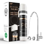Under Sink Water Filter System With Chrome Faucet, Nsf/ansi 42&53 Anti-clog P.... Fixed Price $84.56.