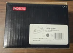 Delta Leland Two Centerset Bathroom Faucet (handles Not Included). Fixed Price $40.00.