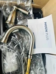 Moen 84947SRN Banbury 2-H Widespread Bathroom Faucet Brushed Nickel. Fixed Price $74.99.