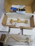 Kingston KS3127AX 2-HANDLEWALLMOUNTBATHROOMKITCHENFAUCETBRUSHEDBRASS #0137. Fixed Price $135.00.