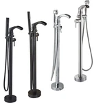 Floor Mount Freestanding Bathtub Shower Faucet Waterfall Filler Mixer. Fixed Price $69.00.