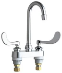 Chicago Faucets 895-317ABCP Lavatory 2-HANDLE 4 Inch. Fixed Price $164.76.