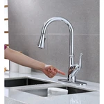 Runfine Brisbane Dual Sensor Chrome Single Handle Kitchen Faucet RF411014. Fixed Price $90.00.