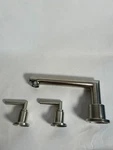 Arris Chrome Two-handle Diverter Roman Tub Faucet Including Handhemoen TS93004BN. Fixed Price $499.99.