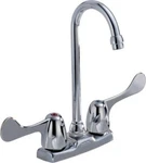 Delta Blade Bar Faucet 2-HANDLE Chrome Certified Refurbished. Fixed Price $87.00.