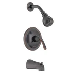 Glacier Bay Builders 1-HANDLE 1-SPRAY Tub Shower Faucet Bronze HD873X-0827D. Fixed Price $59.40.