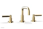 Phylrich Basic D132-004 Satin Brass Low Spout Lever Handle Bathroom Faucet. Fixed Price $599.95.
