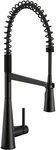 Moen Sleek 1.5 Gpm Hole Pre-rinse Pull Down Kitchen Faucet Black 5925BL. Fixed Price $256.49.