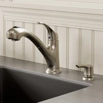 Pfister Shelton 1-HANDLE Pull-out Kitchen Faucet Stainless Steel F-WKP-700S. Fixed Price $69.00.