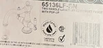 Brizo Tresa 65136LF-BN Brushed Nickel Single Hole Two Handle Bathroom Faucet. Fixed Price $589.95.