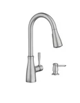 Moen 87699SRS,LUCIRA 1-HANDLE Pulldown Kitchen Faucet Stainless. Fixed Price $90.00.