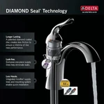 2551-RBMPU-DST Dryden Two Handle Centerset Lavatory Faucet, Venetia. Fixed Price $618.20.