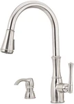Pfister GT529-WH1 Wheaton 1.8 Gpm Hole Pull Down Kitchen Faucet Stainless. Fixed Price $331.86.