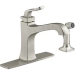 Kohler Rubicon Kitchen Faucet W/ Sidesprayer Stainless R26581-VS New Box. Fixed Price $119.99.