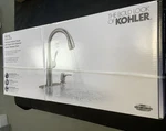 Kohler Pull Down Kitchen Faucet Vibrant Stainless Alma R45350-SD-VS W/soap. Fixed Price $106.24.