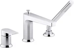 Kohler K-74032-4-CP Taut Bathroom Hole Filler Faucet Handshower Chrome. Fixed Price $219.99.
