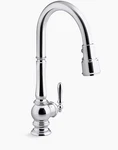 Kohler Artifacts Touchless Pull-down Kitchen Faucet Polished Chrome (K-29709-CP). Fixed Price $880.00.