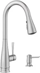 Moen 87205SRS Birchfield Stainless Single-handle Sprayer Boost Kitchen Faucet!!. Fixed Price $85.95.