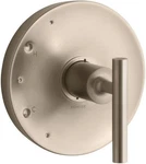 Kohler TS14423-4-BV Purist Rite-temp Valve Trim With Lever Handle Brushed Bronze. Fixed Price $239.00.