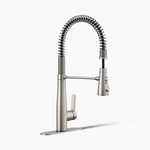 Kohler Vind Semi-professional Pull-down Kitchen Sink Faucet Vibrant Stainless. Fixed Price $119.99.