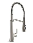 Kohler K-23765-VS Kitchen Faucet Tone Singlehole Pull Down Sprayer Stainless New. Fixed Price $400.00.