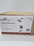 Design House 547612 Karsen Tub & Shower Faucet Satin Nickel W/ Valve. Fixed Price $44.99.