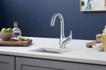 Kohler 30472-CP Rival Single Handle, Bar Sink Faucet, Polished Chrome. Fixed Price $134.99.