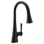 Moen F9126BL Matte Black One-handle Pulldown Kitchen Faucet. Fixed Price $801.83.