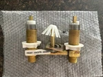 Delta Innovations 4530 Lavatory Mini-widespread Handle Valves. Fixed Price $49.99.