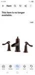 Ashfield 8 In. Widespread 2-HANDLE Waterfall Bathroom Faucet Rustic Bronze. Fixed Price $299.86.