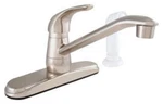 Ldr Exquisite Kitchen Faucet Single Handle With White Side Spray. Fixed Price $48.00.