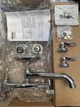 Kohler 20902-4-CP Clearwater Wm Kitchen Faucet In Polished Chrome. Fixed Price $210.40.