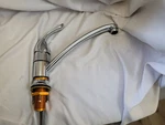Moen Kitchen Faucet Shallow Sweeping One-handle Pullup. Fixed Price $16.72.