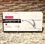 Delta Foundations Single Handle Kitchen Faucet Chrome 10900LF. Fixed Price $42.00.